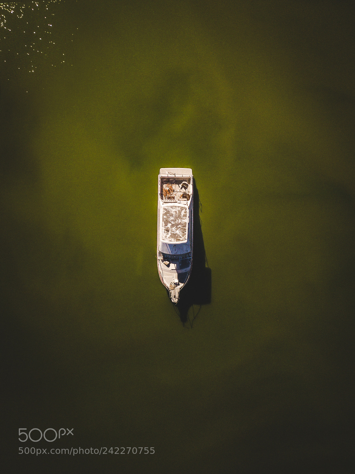 DJI FC220 sample photo. Waste lake photography