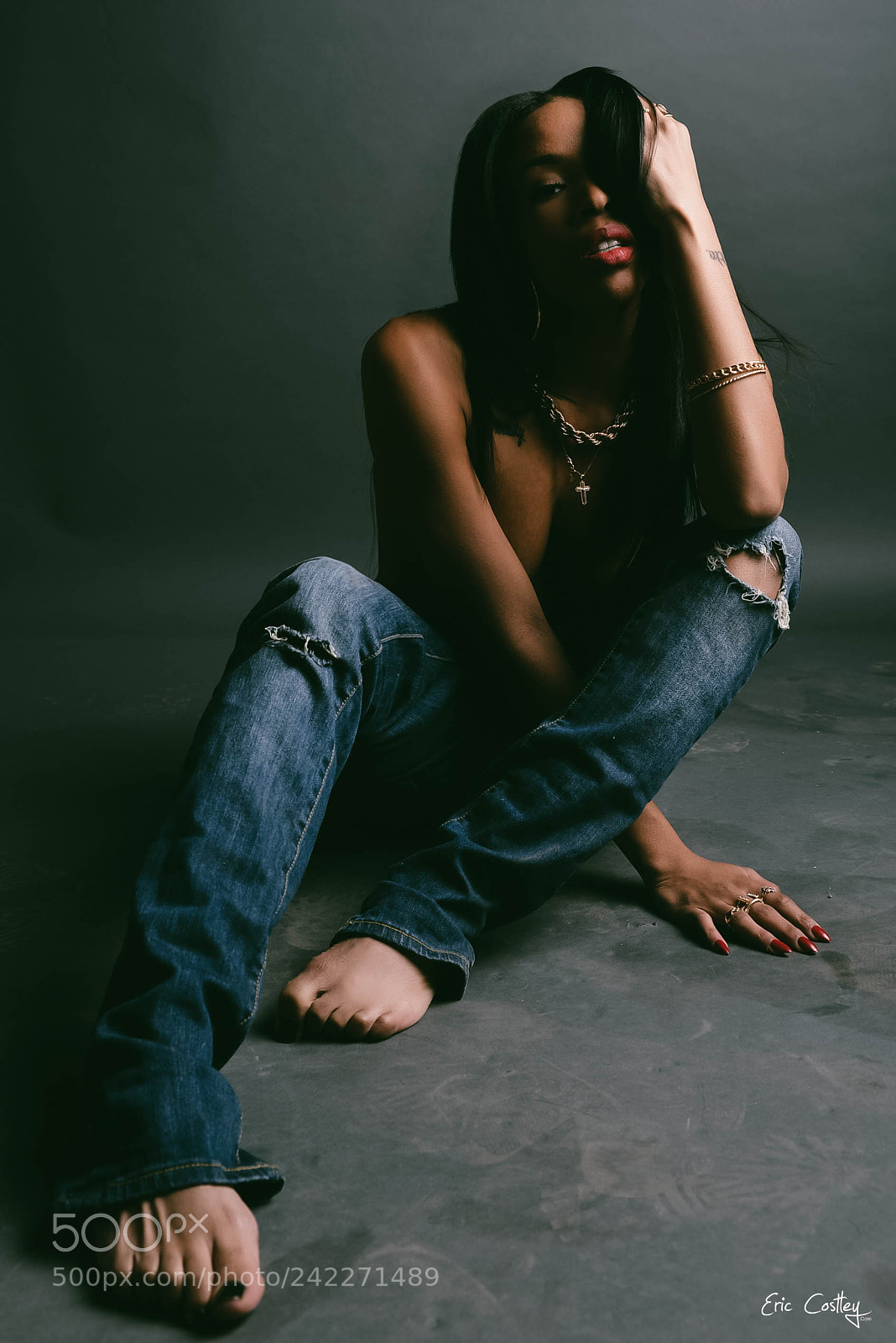 Nikon D800 sample photo. Carmen jeans photography