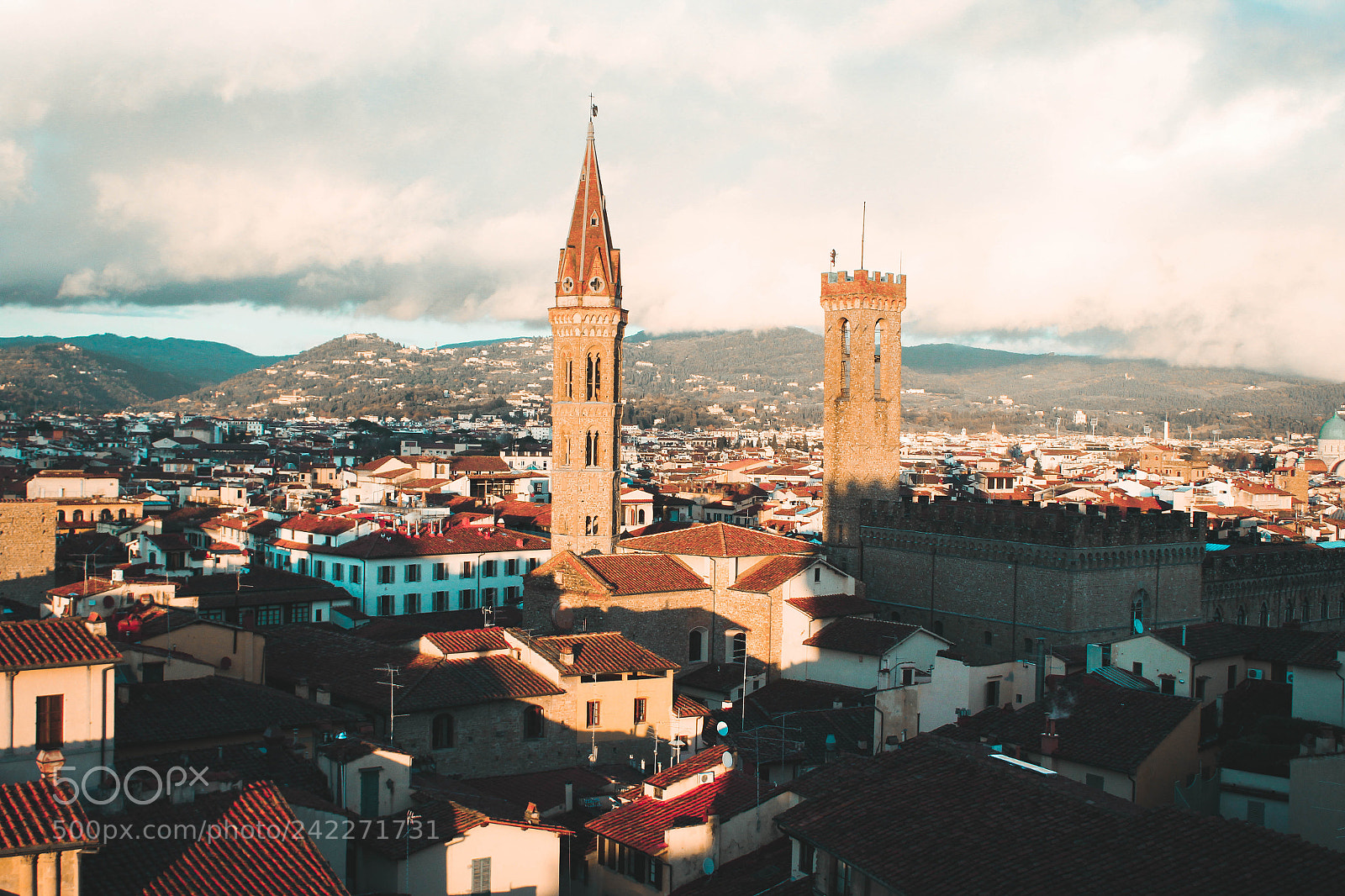 Canon EOS 1300D (EOS Rebel T6 / EOS Kiss X80) sample photo. Florence skyline photography