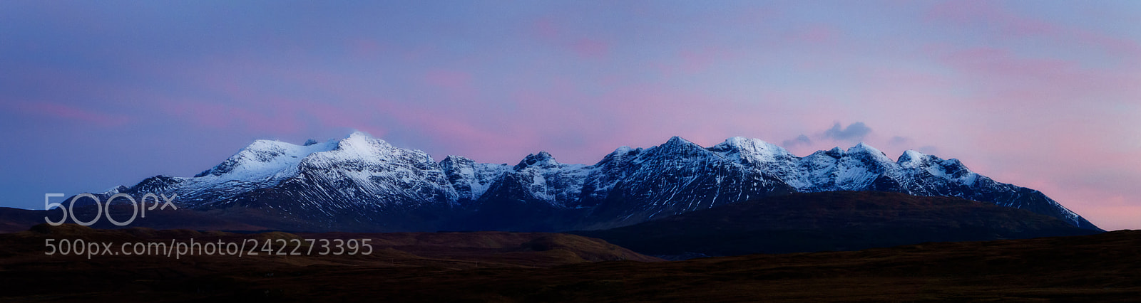 Sony a7 sample photo. Cuilin mountains - isle photography