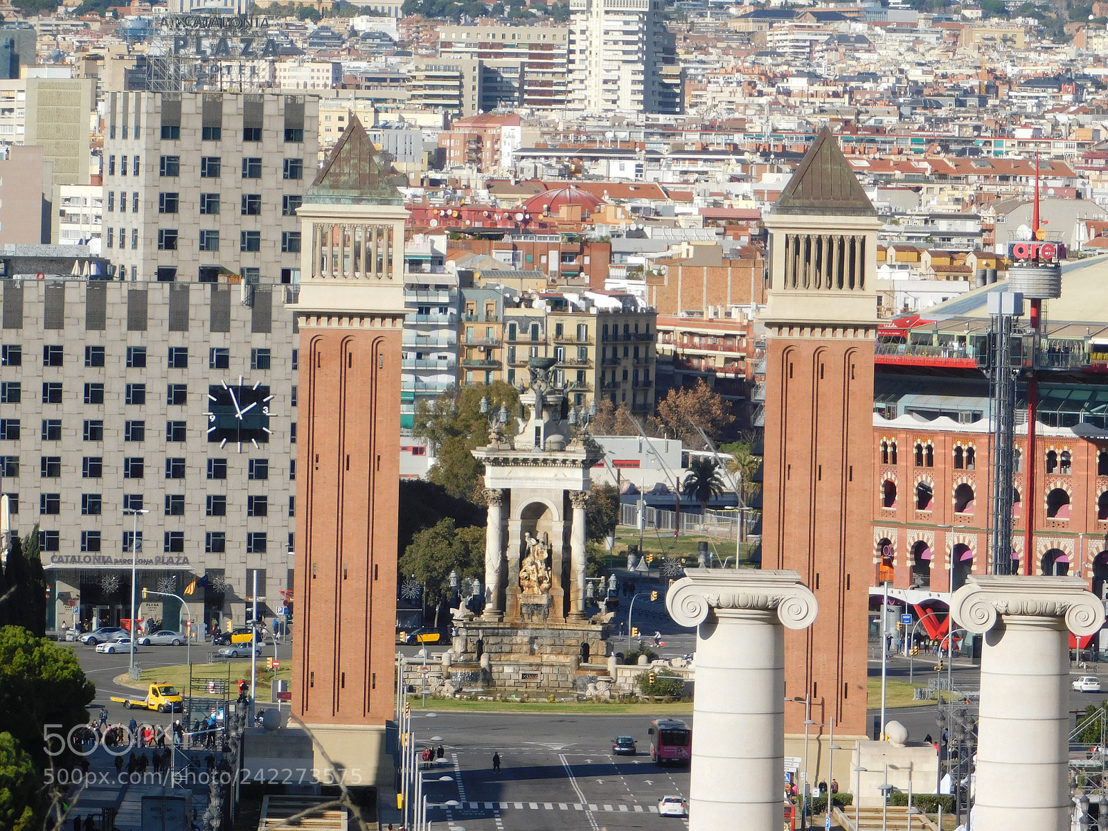Nikon Coolpix B500 sample photo. Montjuic, barcelona photography