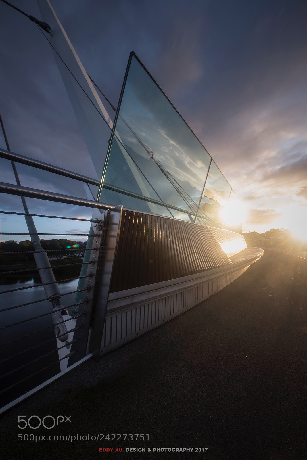 Nikon D810 sample photo. The peace bridge in photography