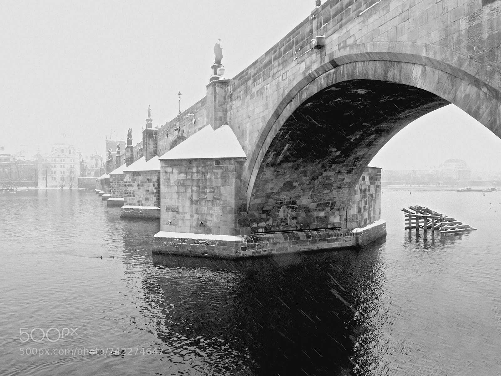 Olympus OM-D E-M1 sample photo. Wintertime - prague ii photography