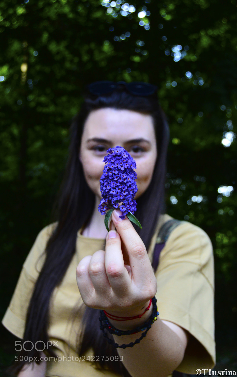 Nikon D3200 sample photo. Flower girl photography