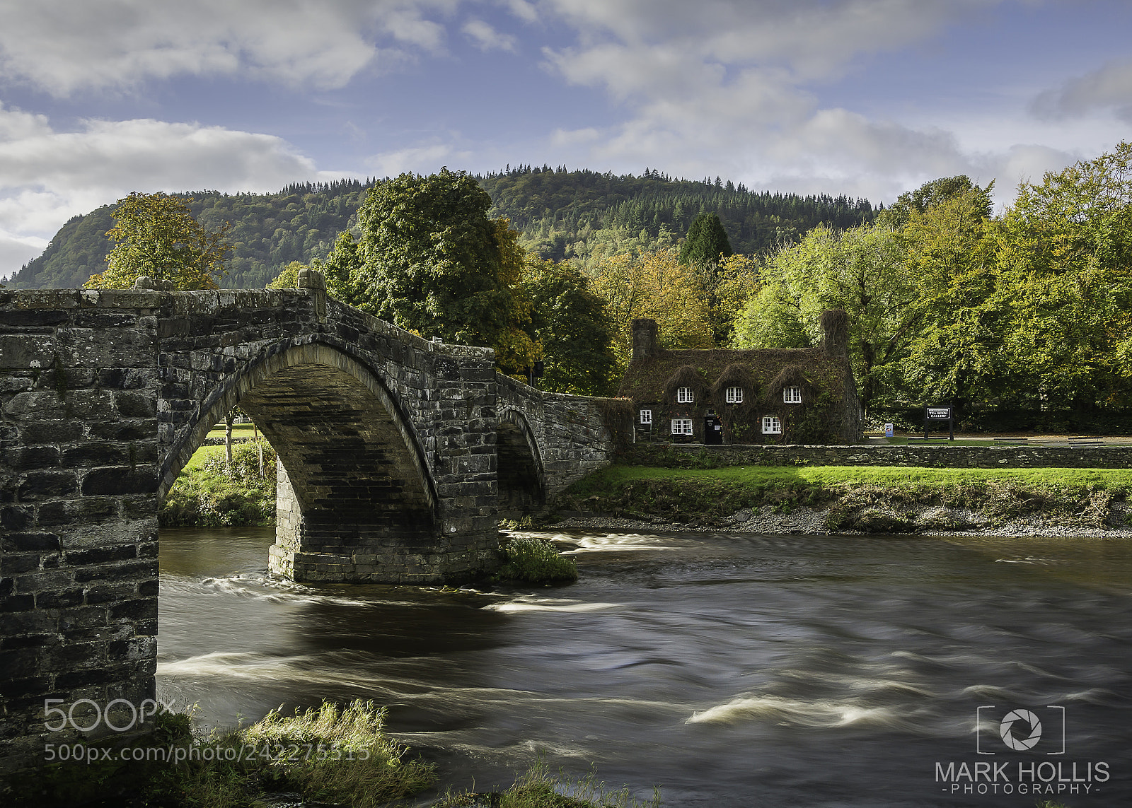 Nikon D7100 sample photo. Bridge over flowing water photography