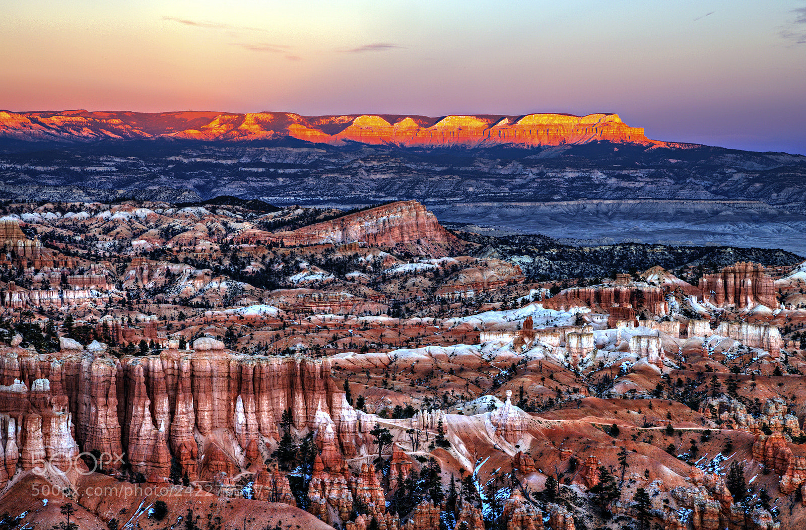 Canon EOS 6D Mark II sample photo. Sunset at bryce canyon photography