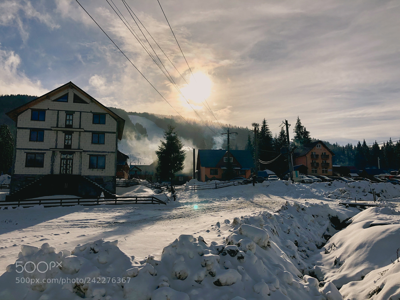 Apple iPhone 8 sample photo. Winter photography