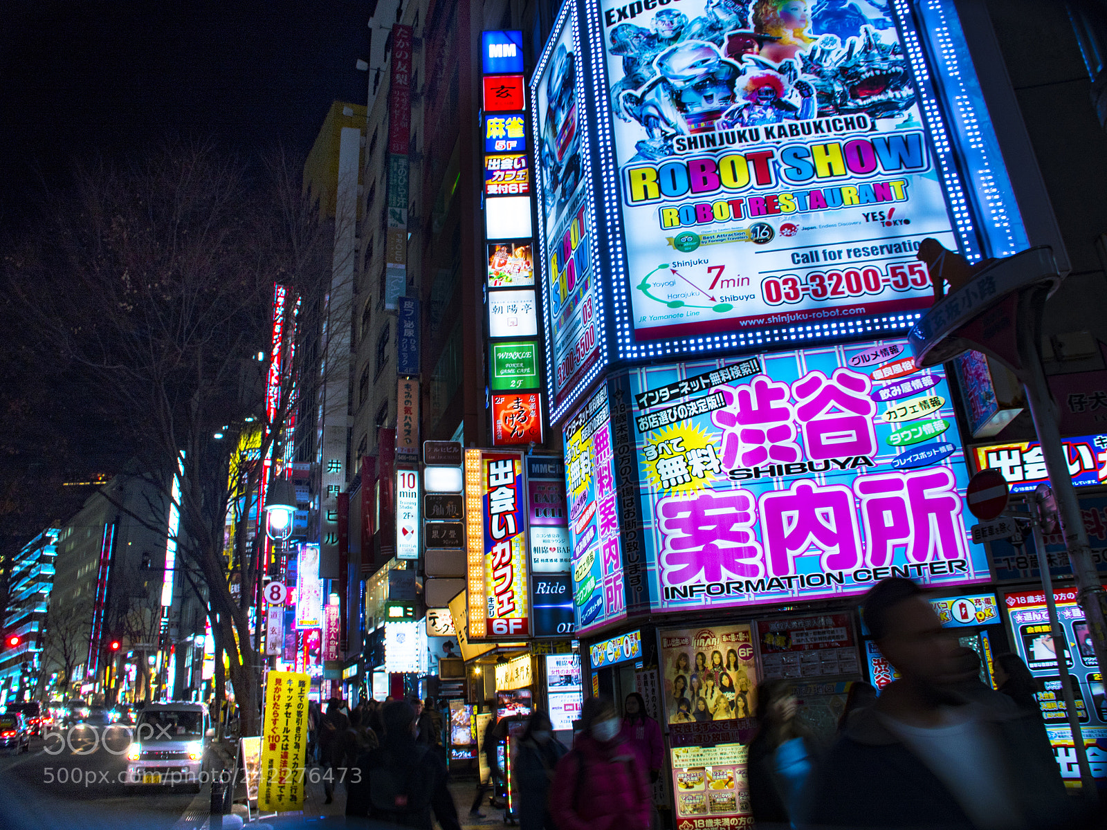Panasonic Lumix DMC-GH4 sample photo. Shibuya night photography