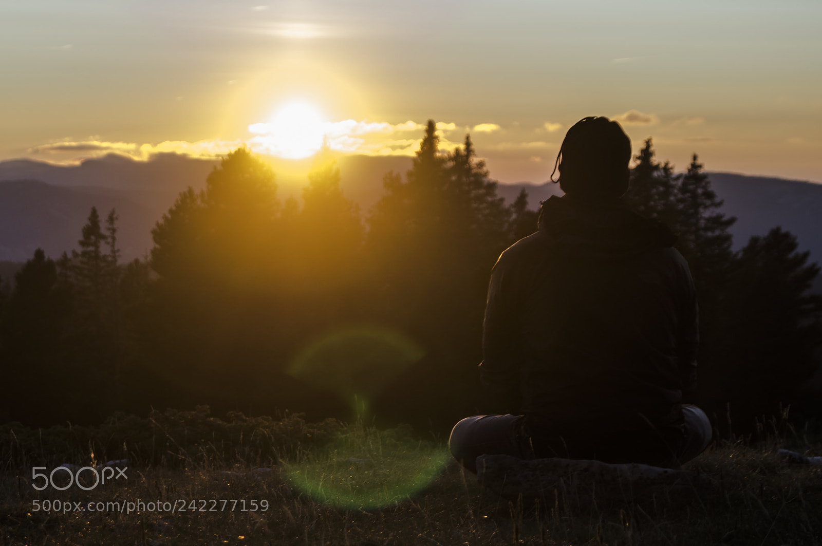 Sony SLT-A57 sample photo. Meditating at sunset photography