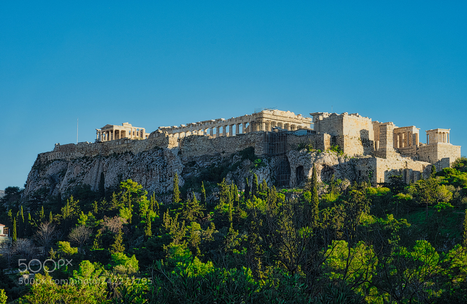 Sony a7R sample photo. The acropolis at sun photography