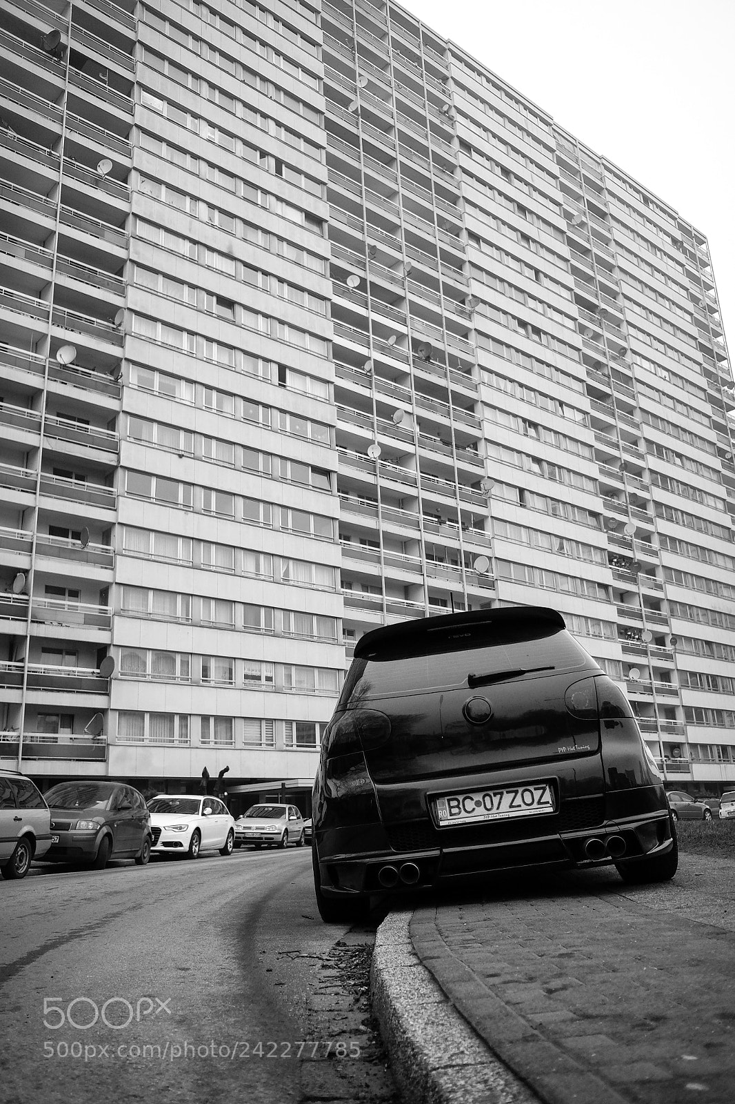 Fujifilm X70 sample photo. Plattenbau photography