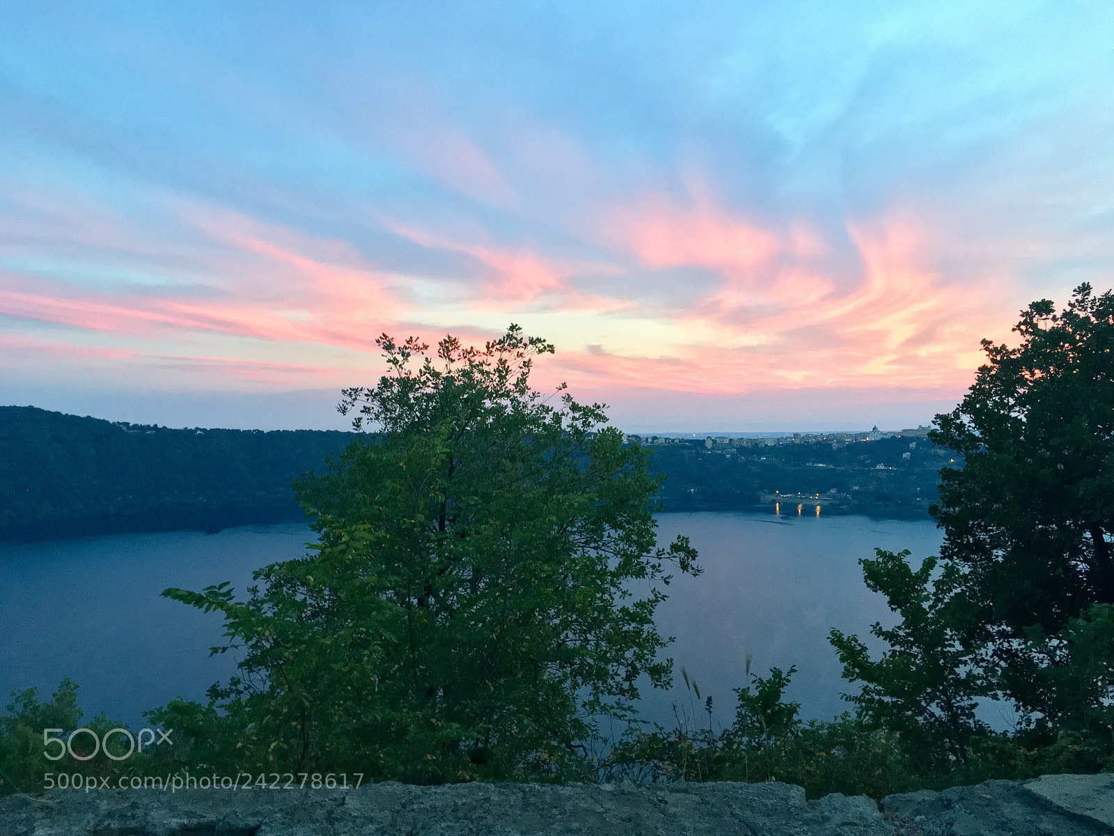 Apple iPhone 6s sample photo. Lago al tramonto photography