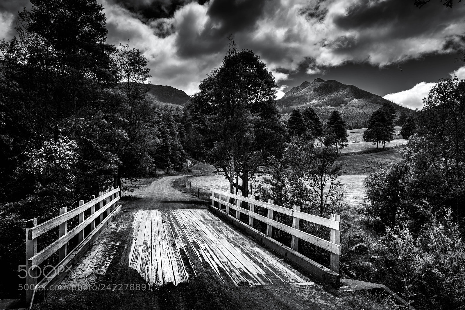 Nikon D810 sample photo. Mountain river, tasmania photography