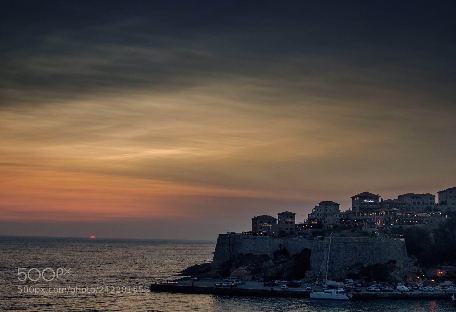 Nikon D3100 sample photo. Evening over the fortress photography