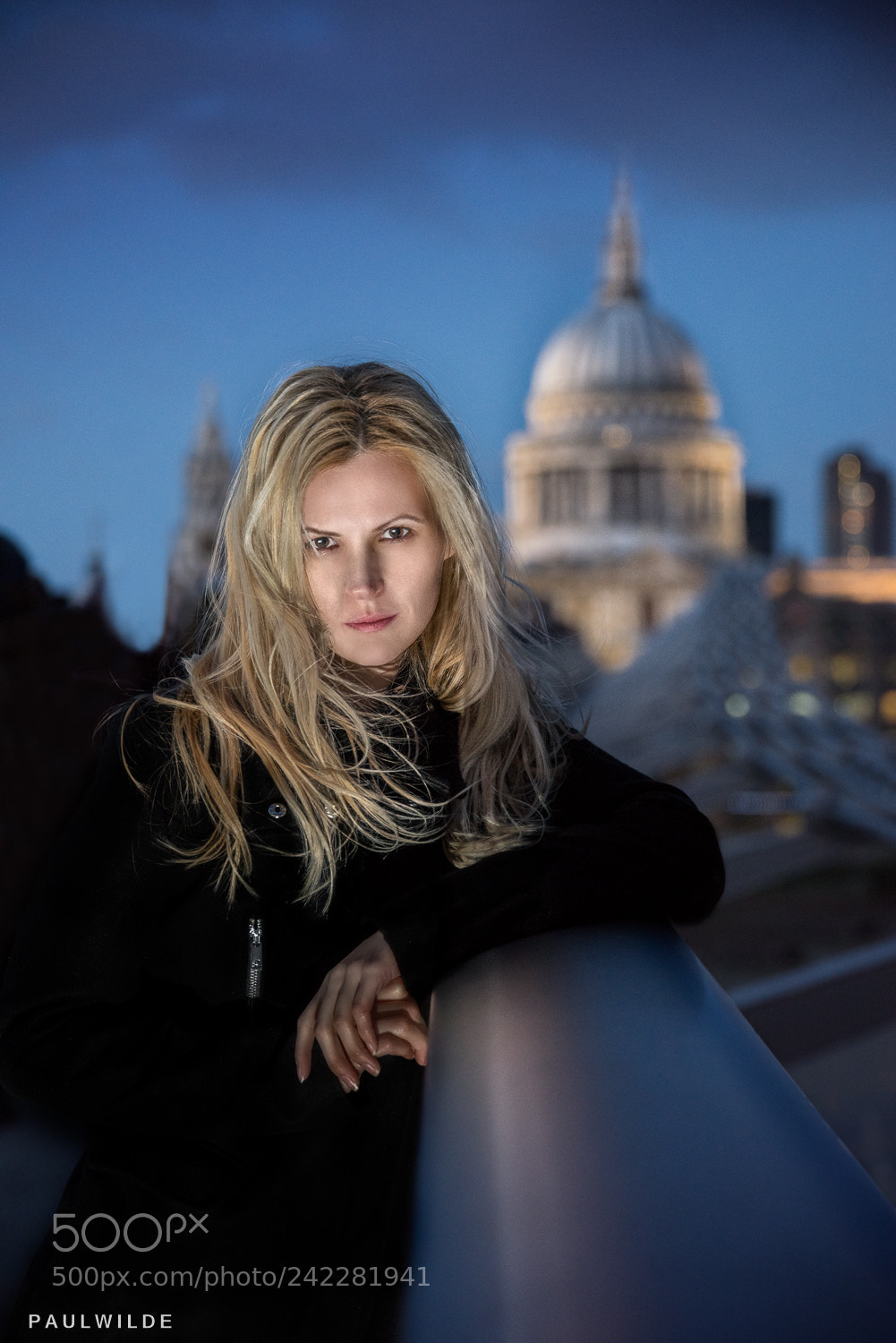 Nikon D810 sample photo. Elena on the bridge photography