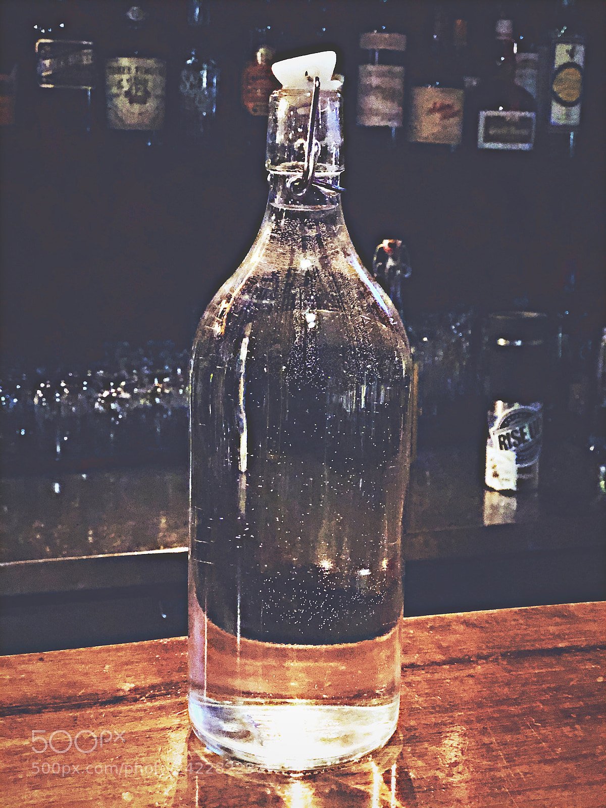 Apple iPhone 8 Plus sample photo. Water bottle photography