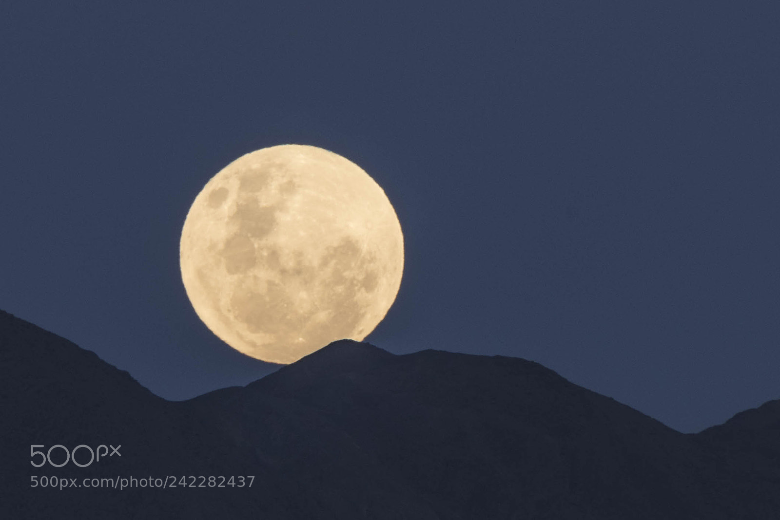 Nikon D810 sample photo. Luna llena en antofagasta photography