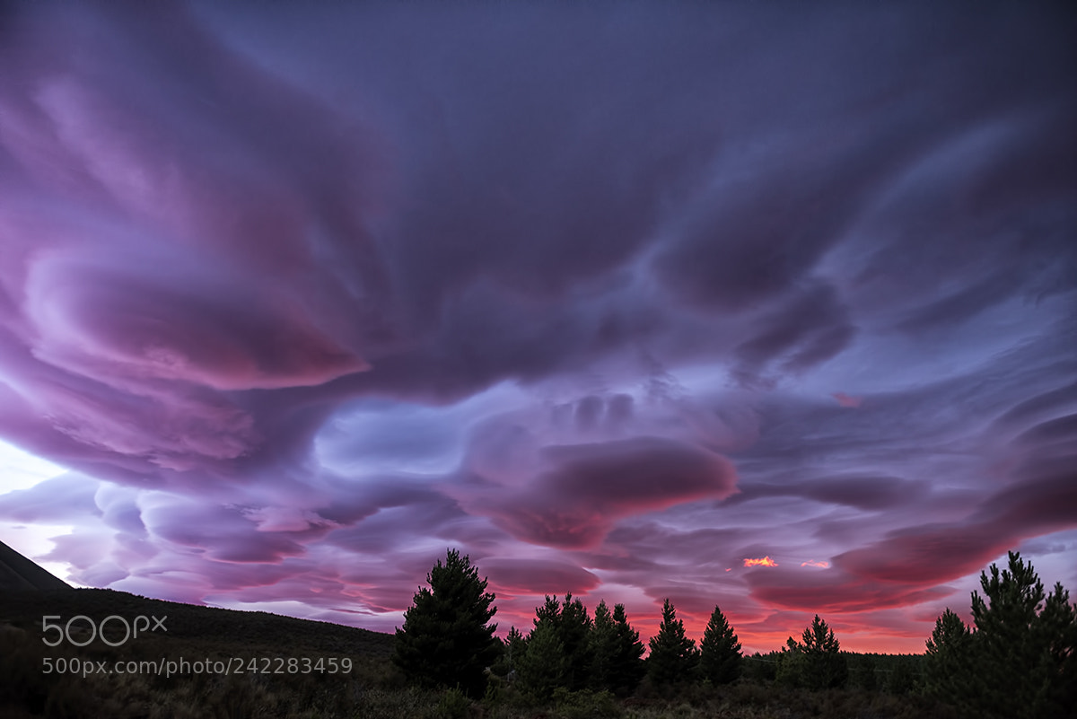 Nikon D810 sample photo. Crazy sunrise photography