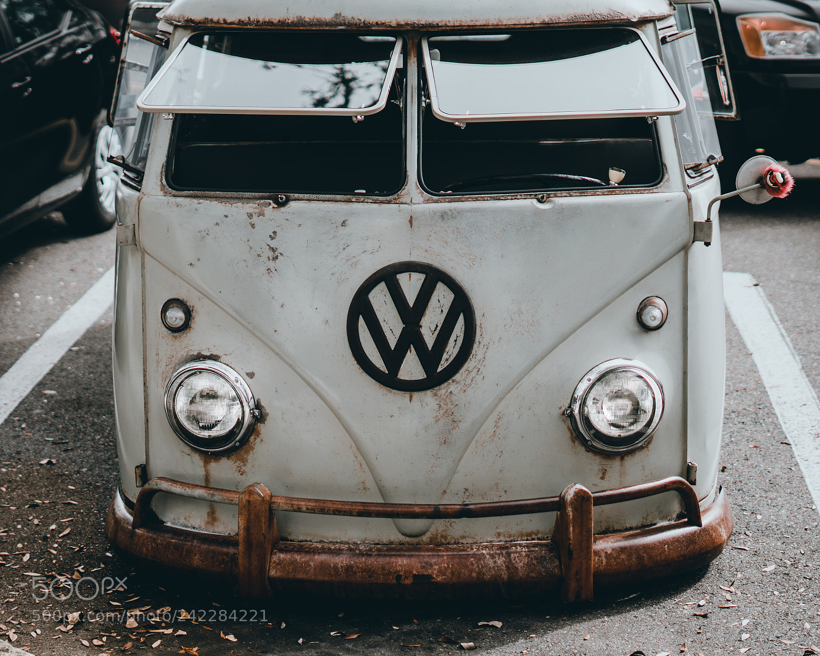 Sony a6500 sample photo. Slammed retro lowered volkswagen photography
