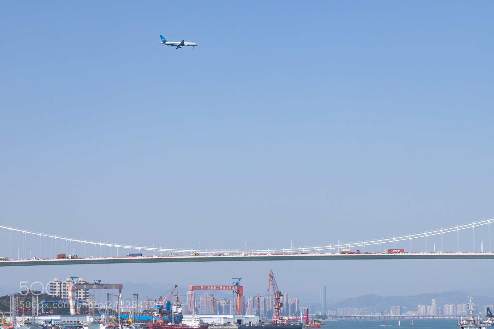 Canon EOS 6D Mark II sample photo. 海沧大桥 photography