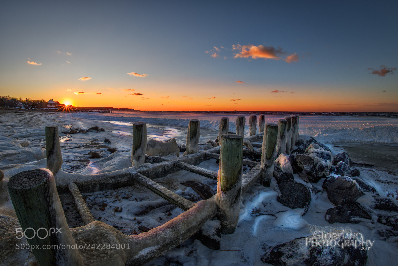 Nikon D810 sample photo. Sunset on broken pier.... photography