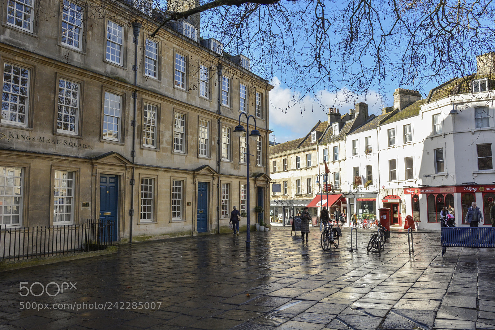 Nikon D7100 sample photo. Kingsmead square, bath photography