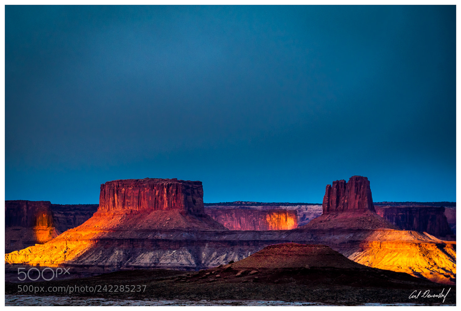Sony a7S sample photo. Canyonlands mesas sunrise photography