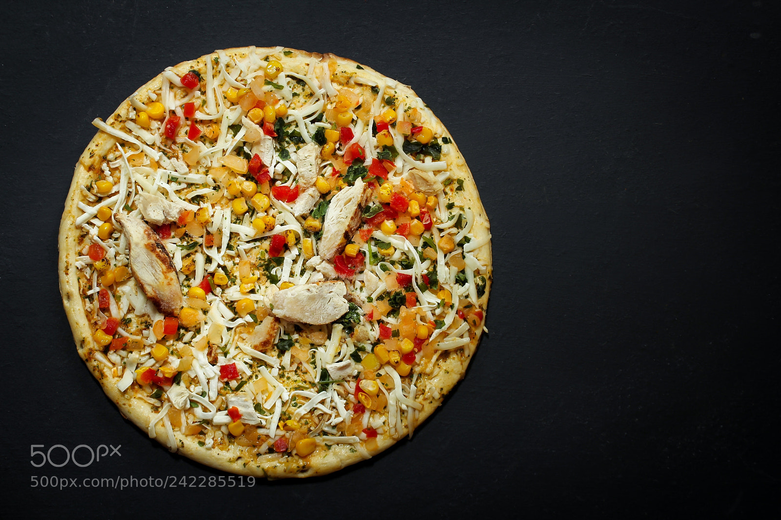 Canon EOS 60D sample photo. Chicken fajita pizza ready photography