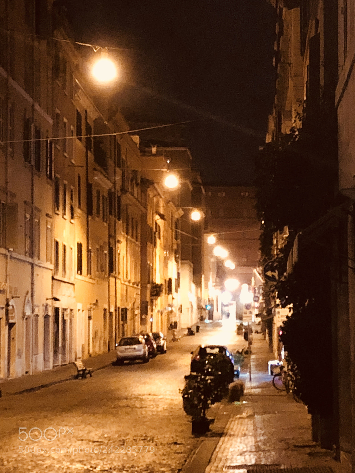 Apple iPhone 8 Plus sample photo. Rome at night photography