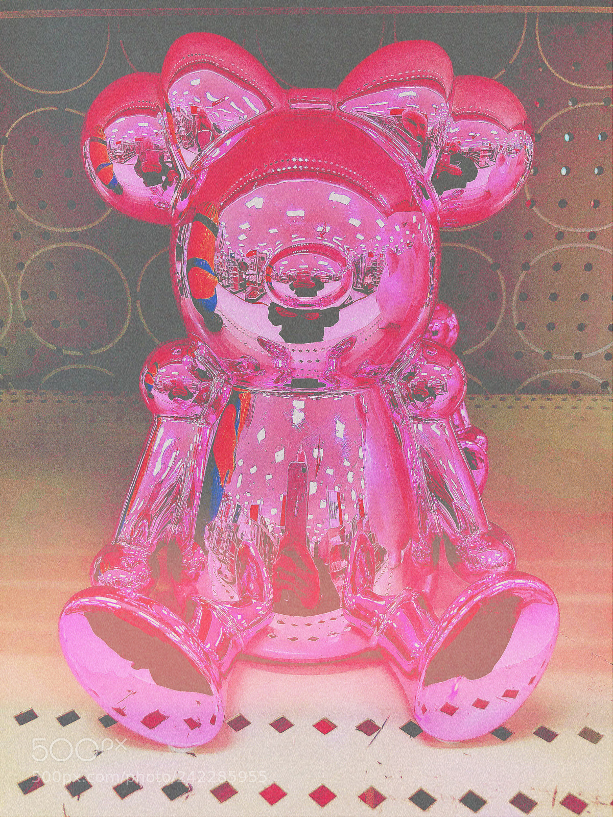 Apple iPhone 8 Plus sample photo. Bear toy photography