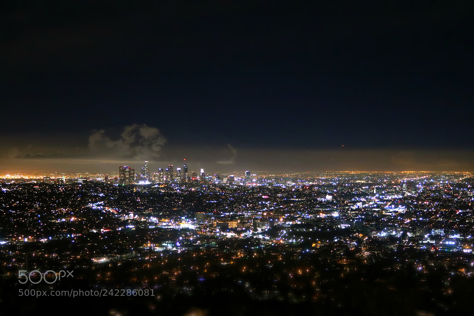 Canon PowerShot G7 X Mark II sample photo. Los angeles after dark photography