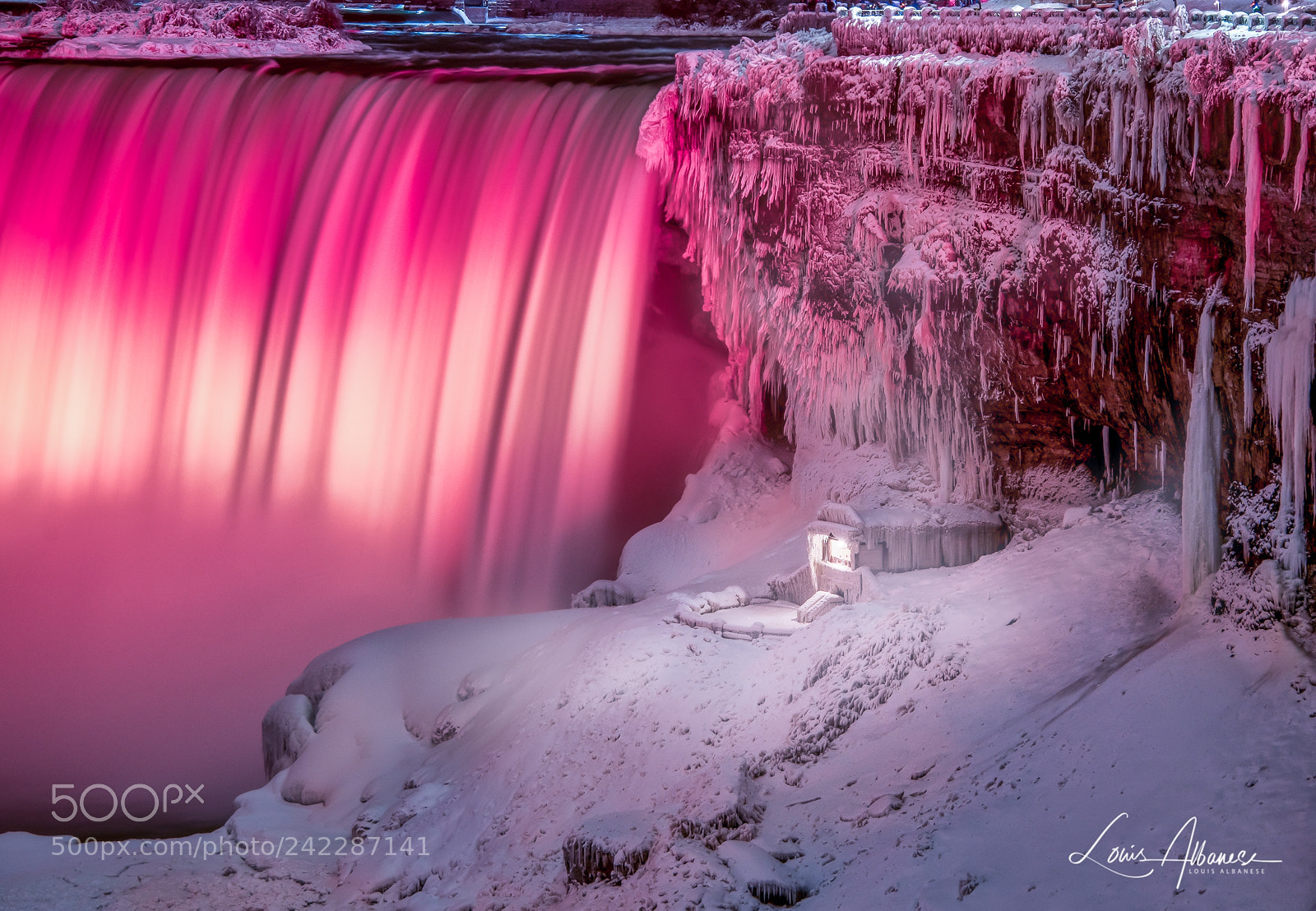 Nikon D810 sample photo. Journey behind the falls photography