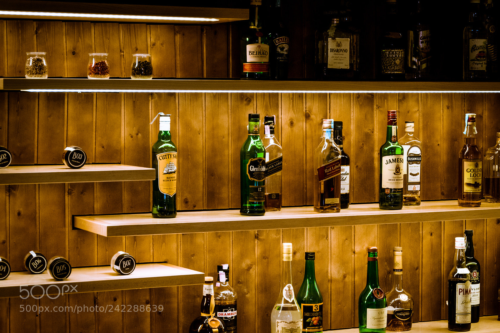 Nikon D7500 sample photo. Lights of the bar photography