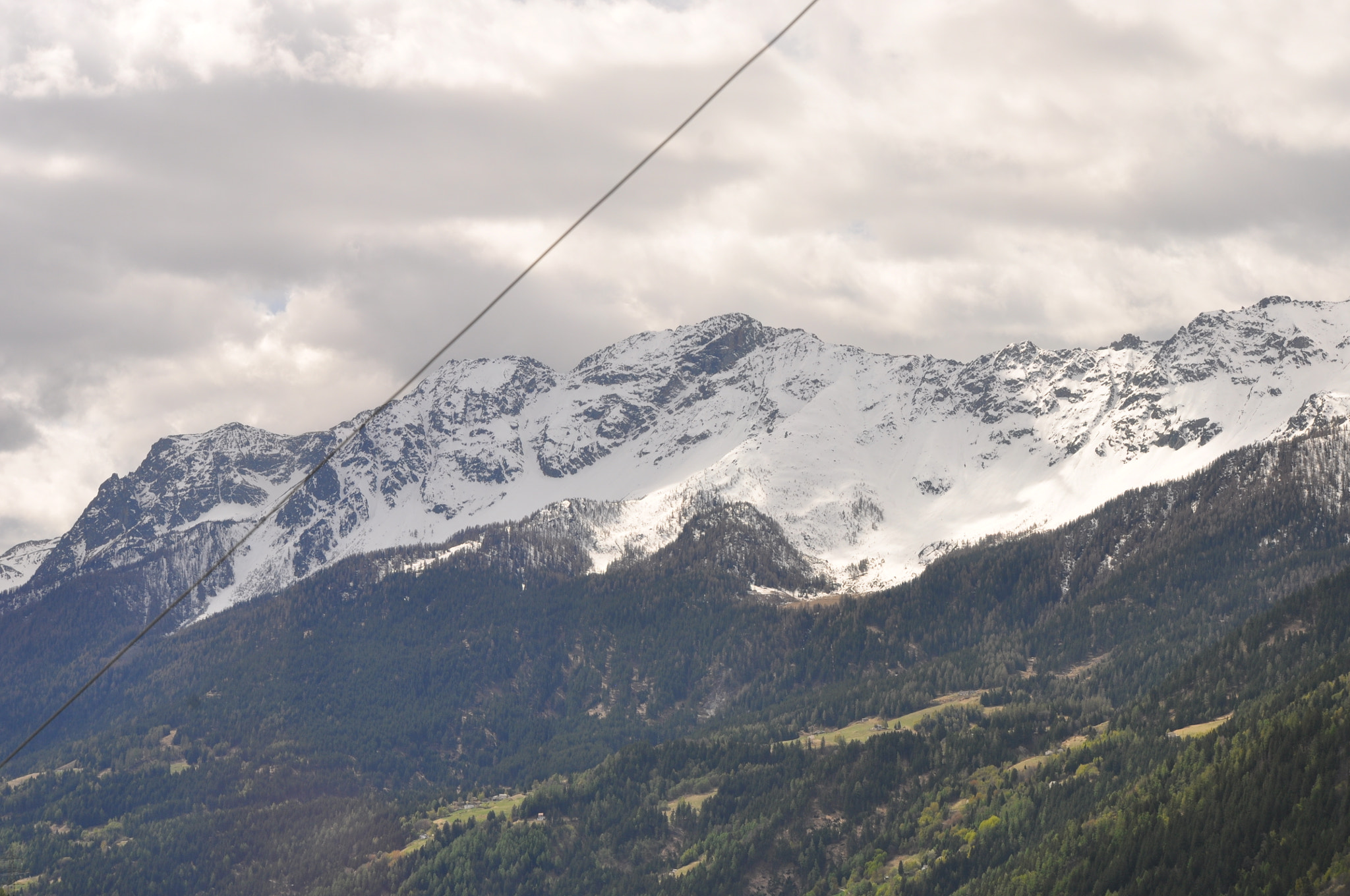 Nikon D90 sample photo. Euro tirano st moritz (bernina express) photography