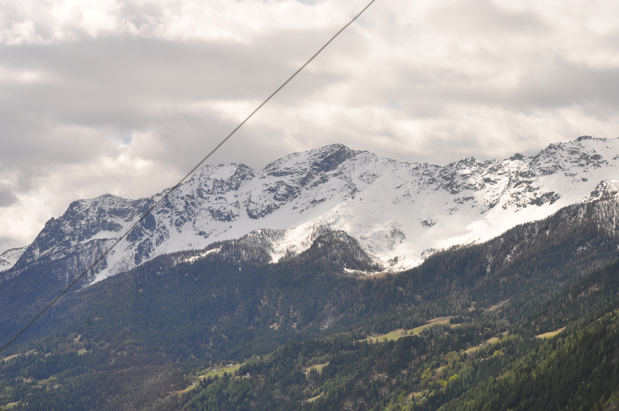 Nikon D90 + Nikon AF-S DX Nikkor 55-300mm F4.5-5.6G ED VR sample photo. Euro tirano st moritz (bernina express) photography