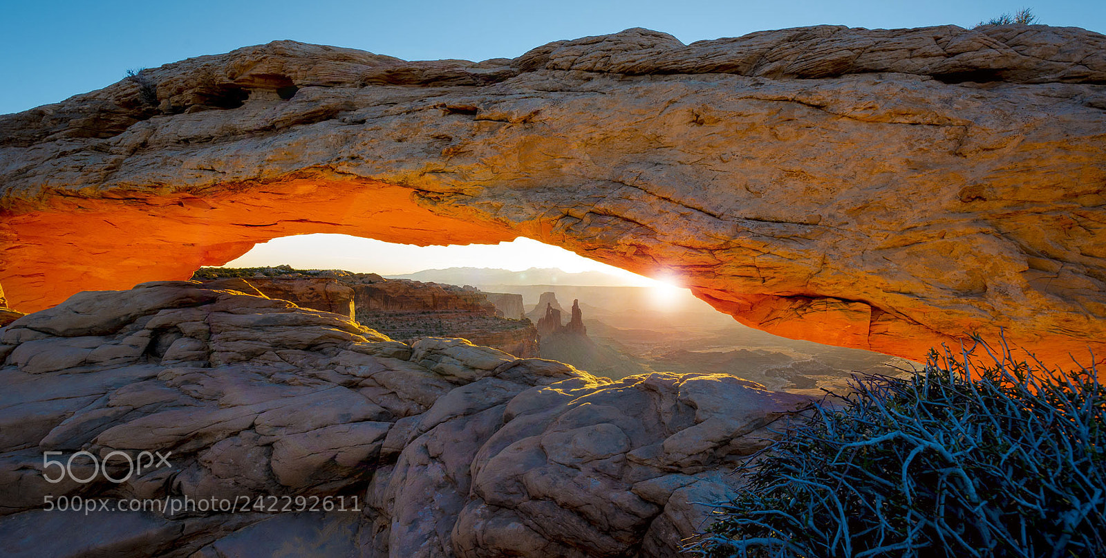 Nikon D7100 sample photo. Mesa arch photography