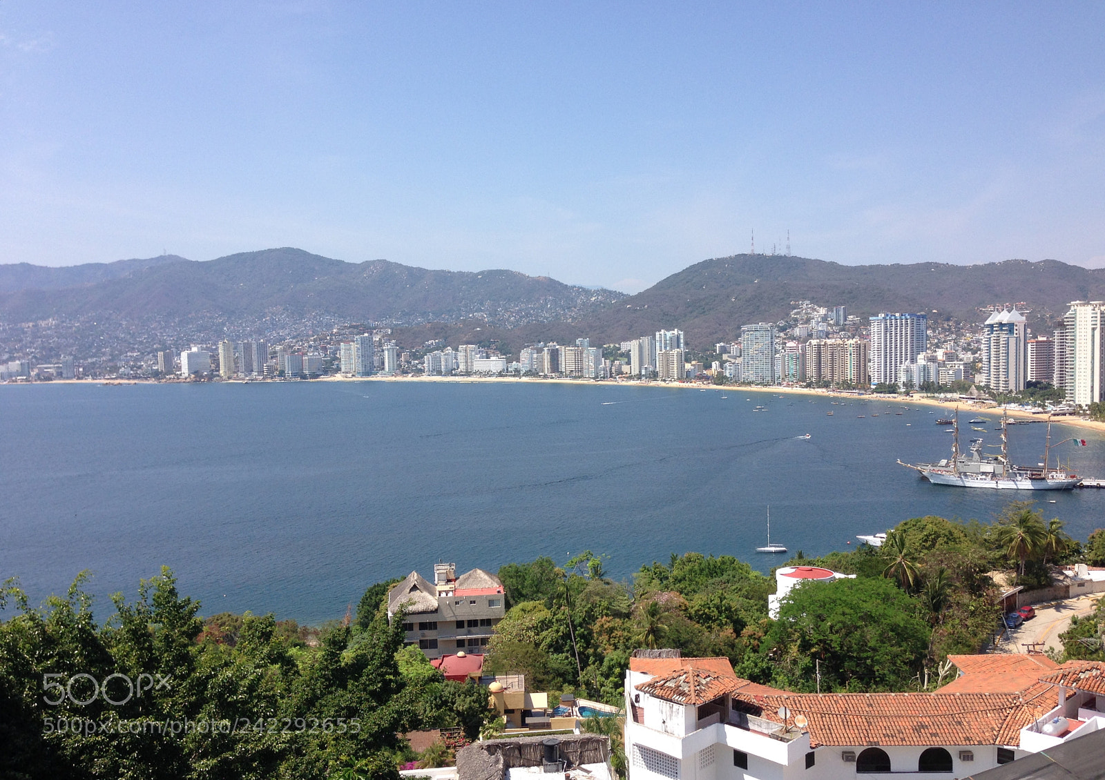 Apple iPhone 5 sample photo. Acapulco, beautiful bay photography