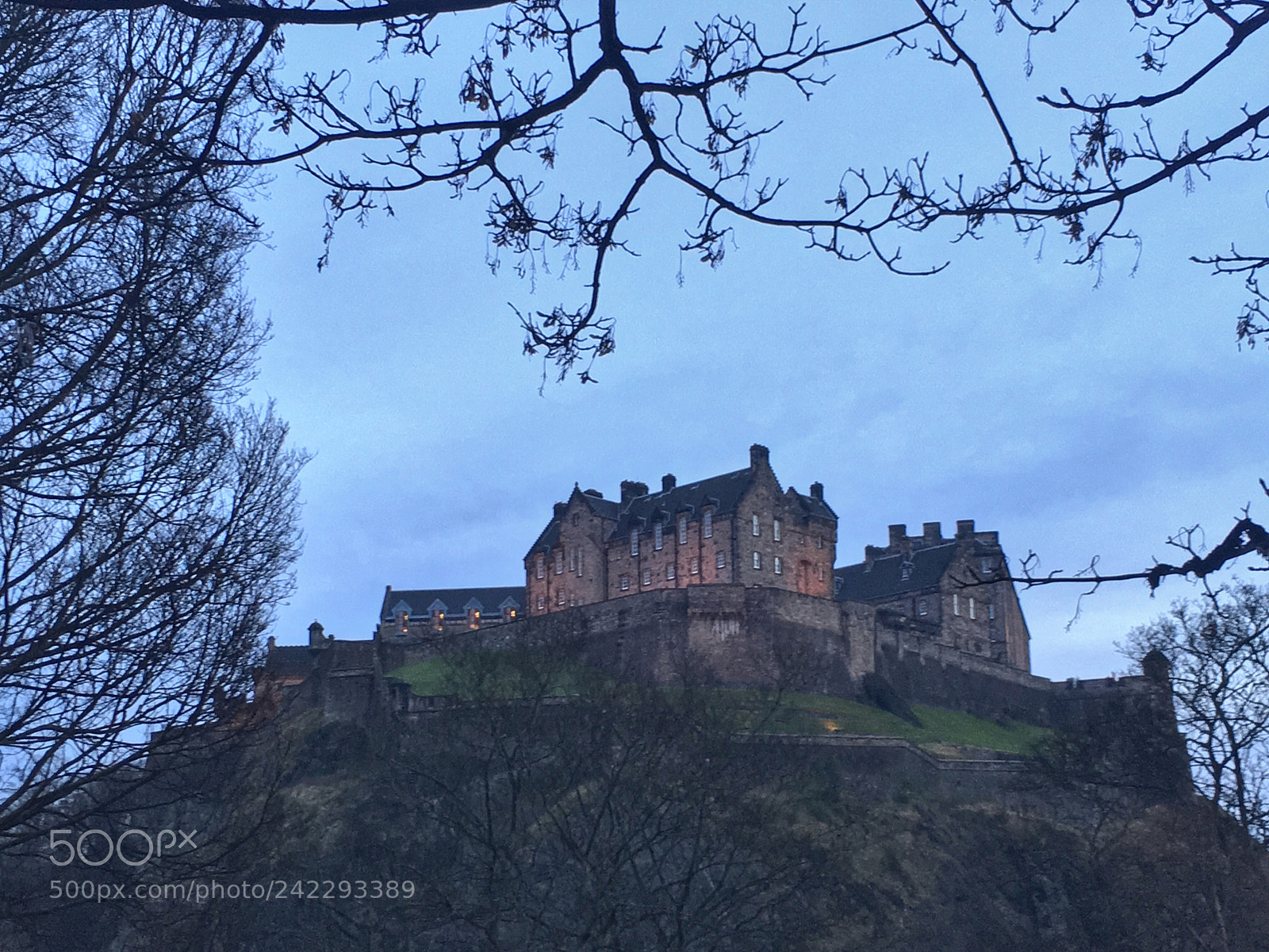 Apple iPhone 6s sample photo. Edinburgh castle photography
