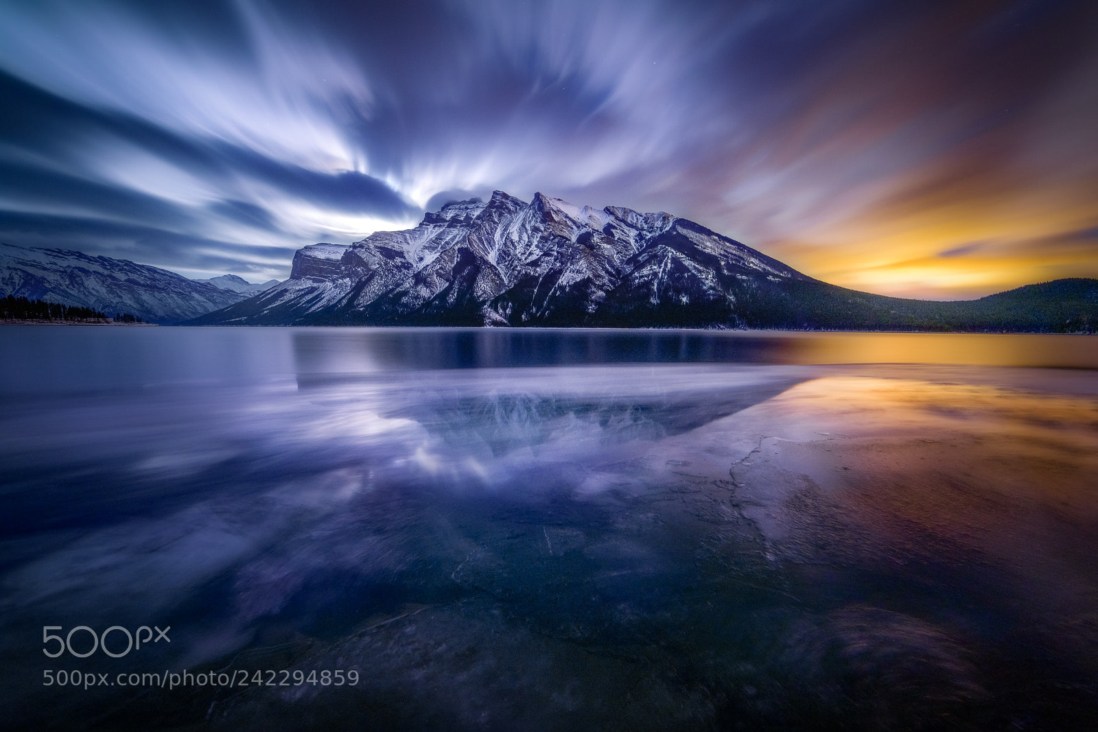 Nikon D850 sample photo. Minnewanka dreaming photography