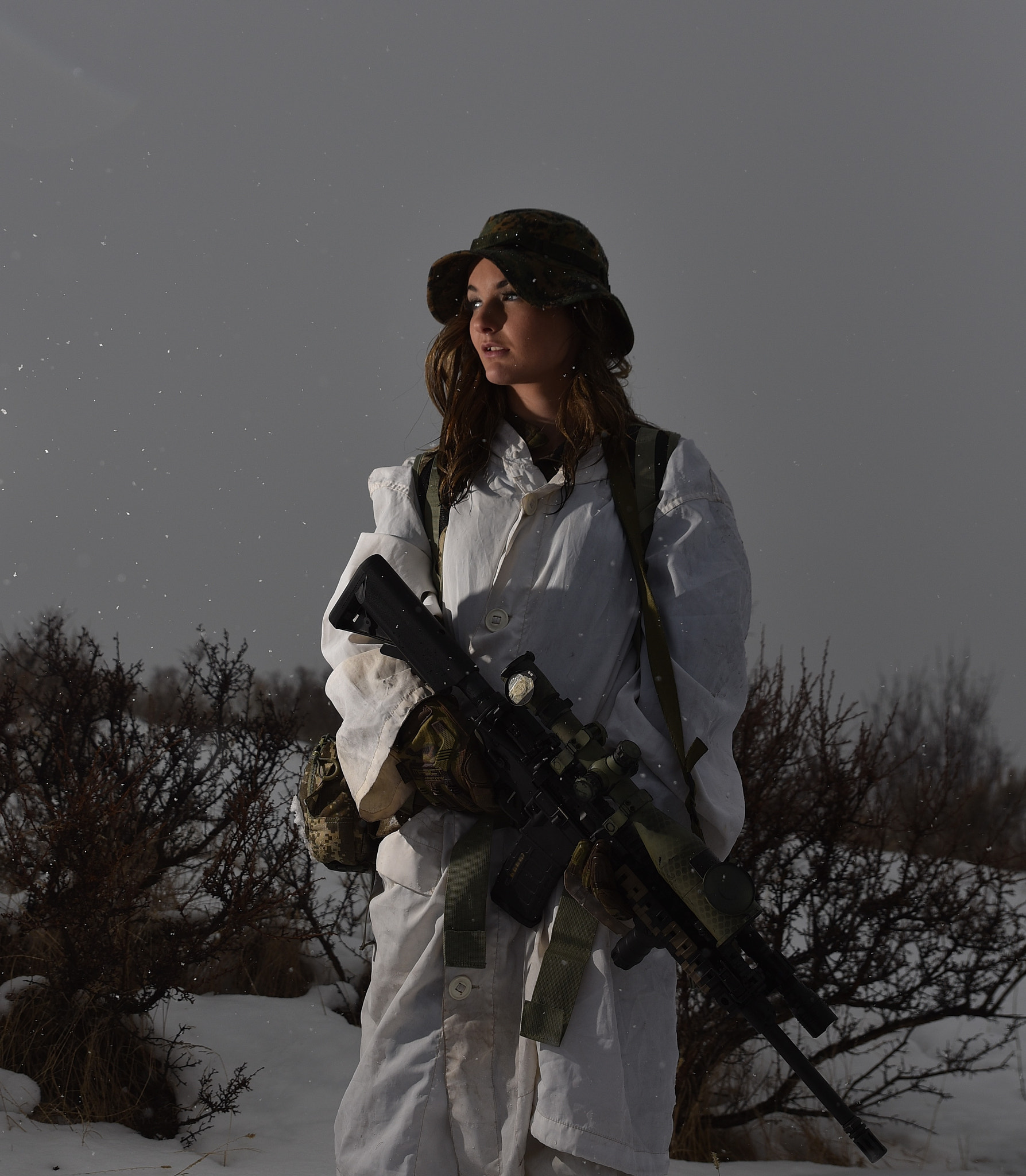 Nikon D750 sample photo. Winter warfare photography