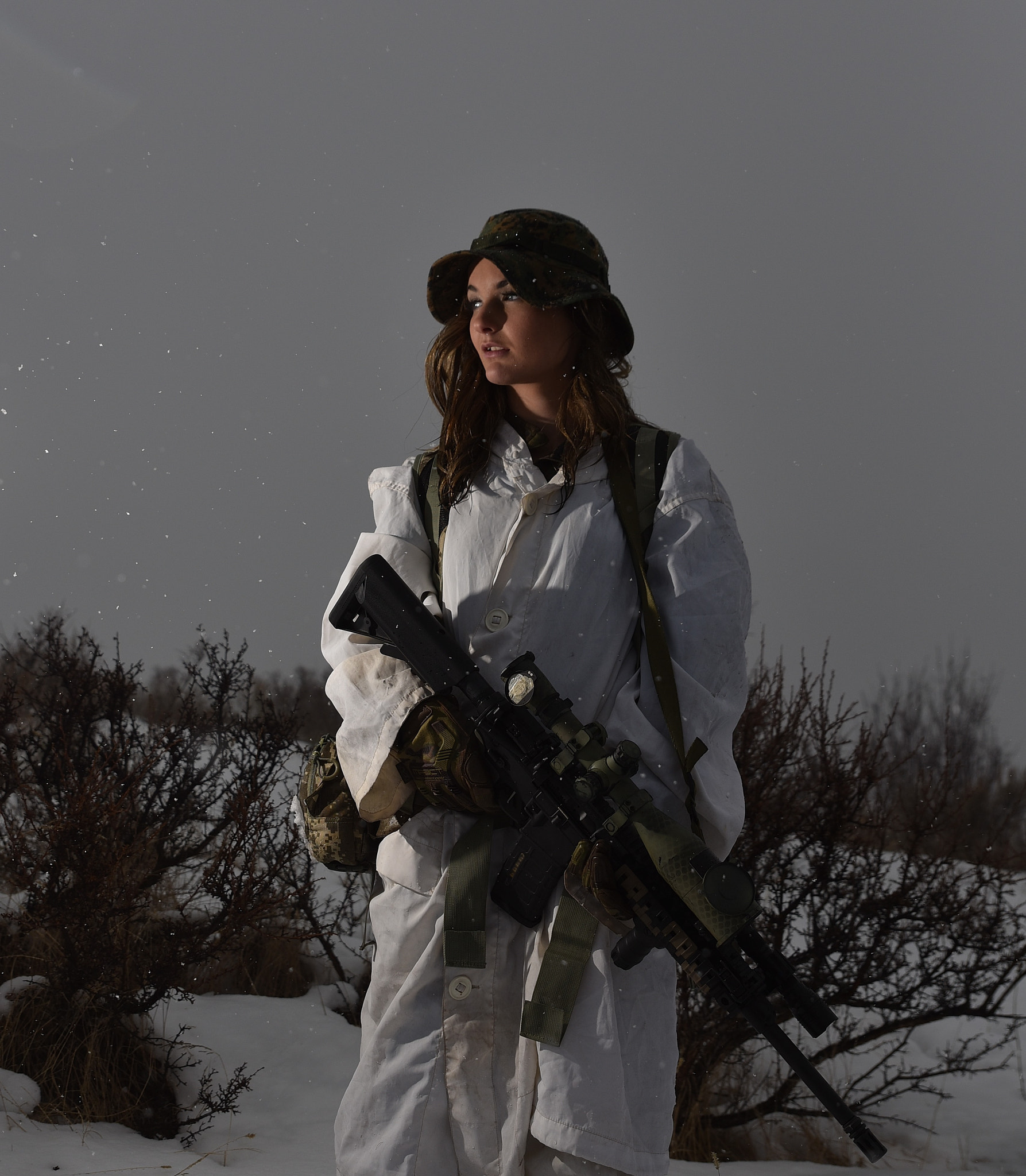 Tamron SP 24-70mm F2.8 Di VC USD sample photo. Winter warfare photography