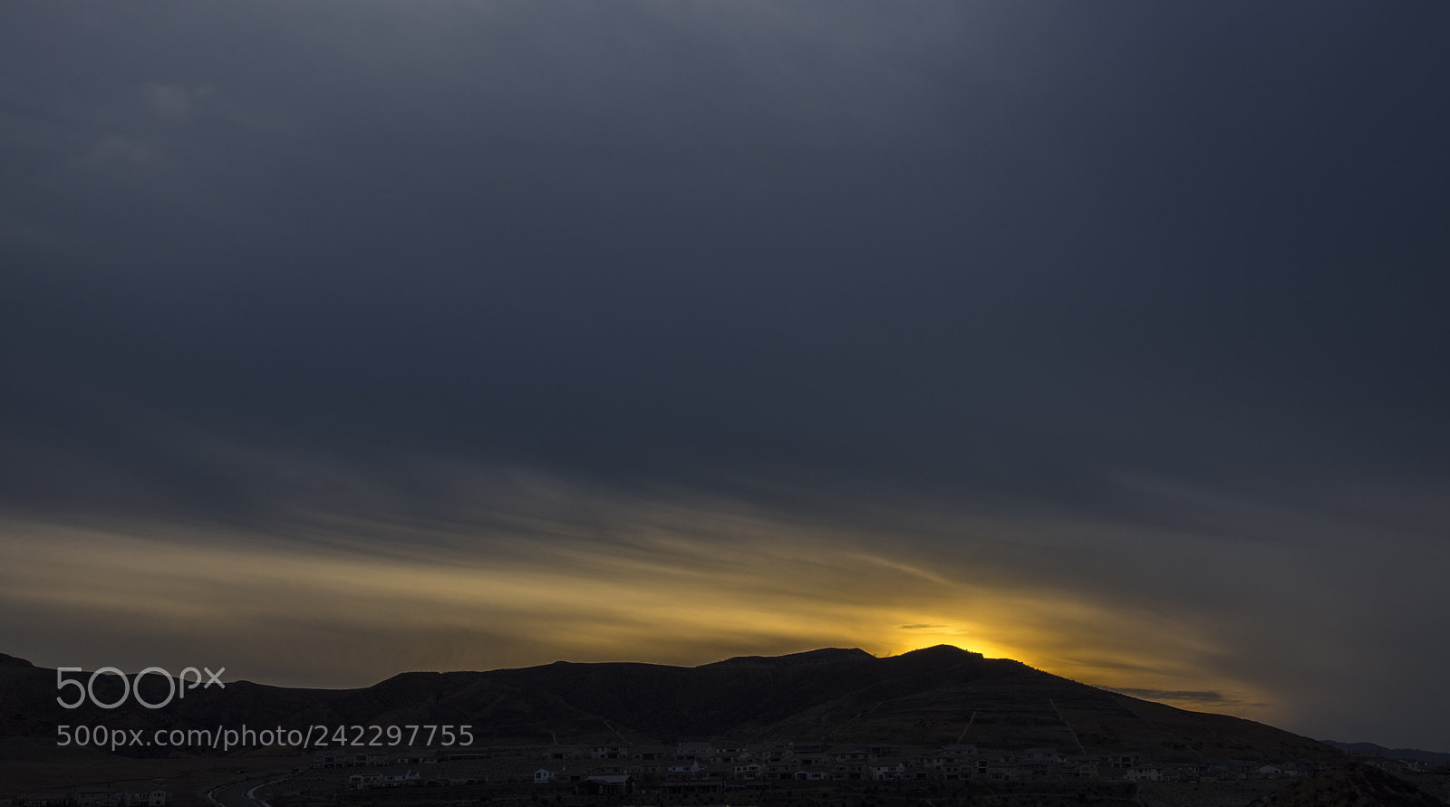 Nikon D810 sample photo. Rainy sunset photography