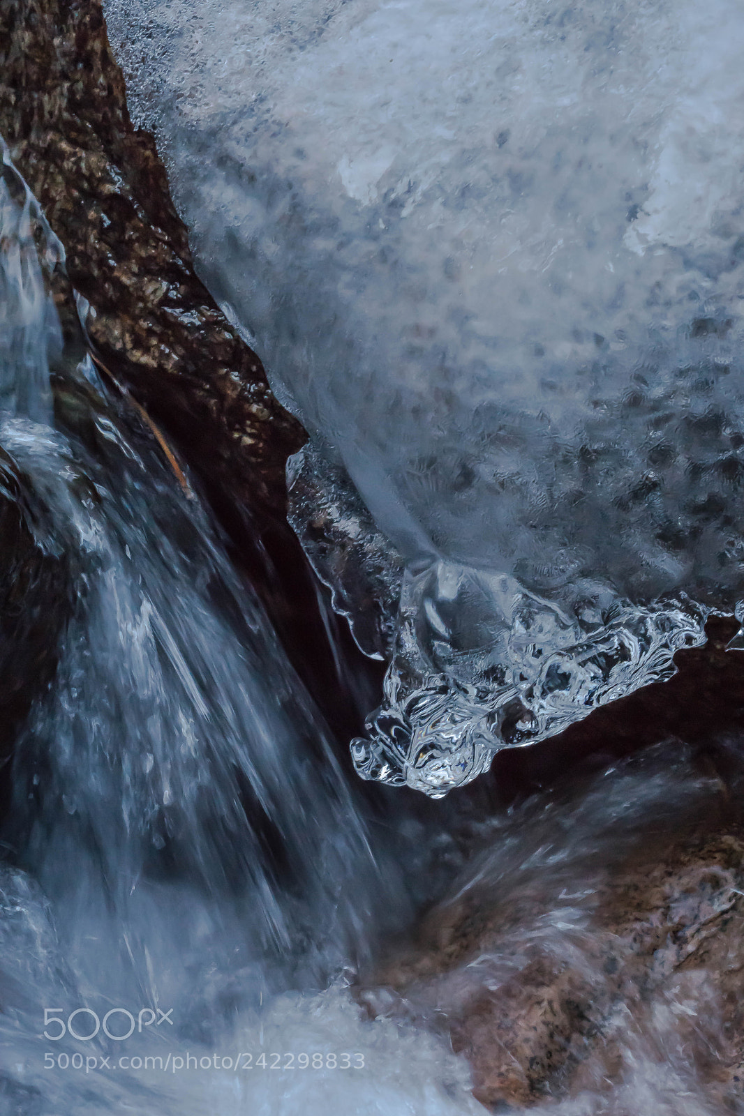 Sony ILCA-77M2 sample photo. Icescape - ice water photography