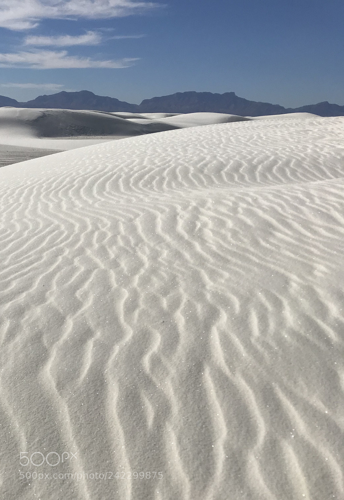 Apple iPhone 7 sample photo. White sand national monument photography