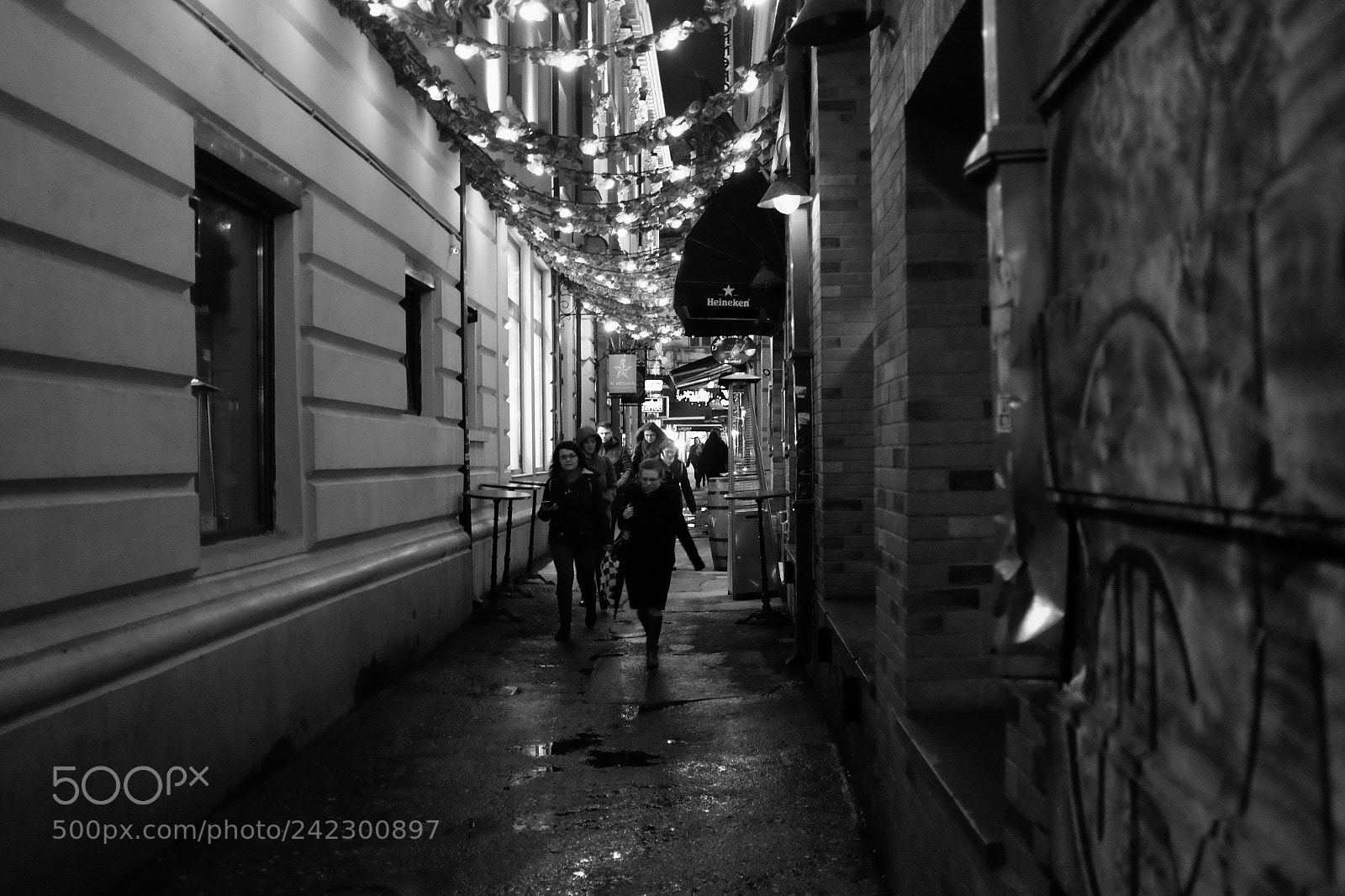 Fujifilm X100S sample photo. Back alley photography