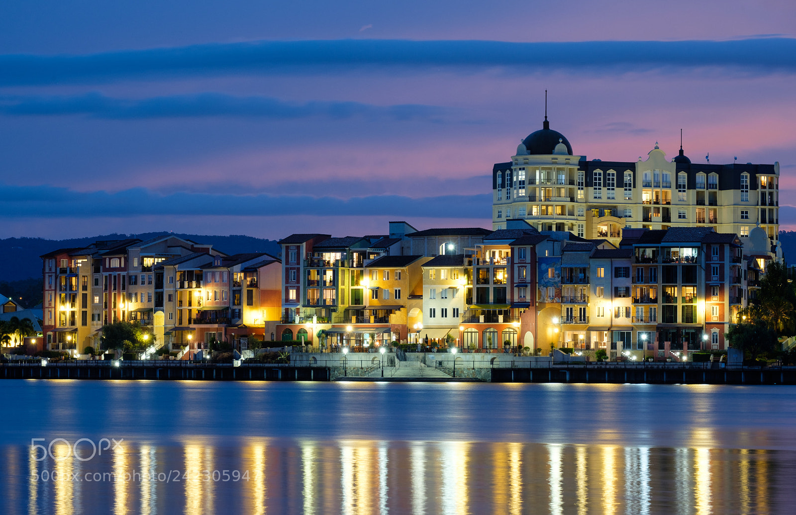Fujifilm X-T2 sample photo. Emerald  lakes bluehour photography