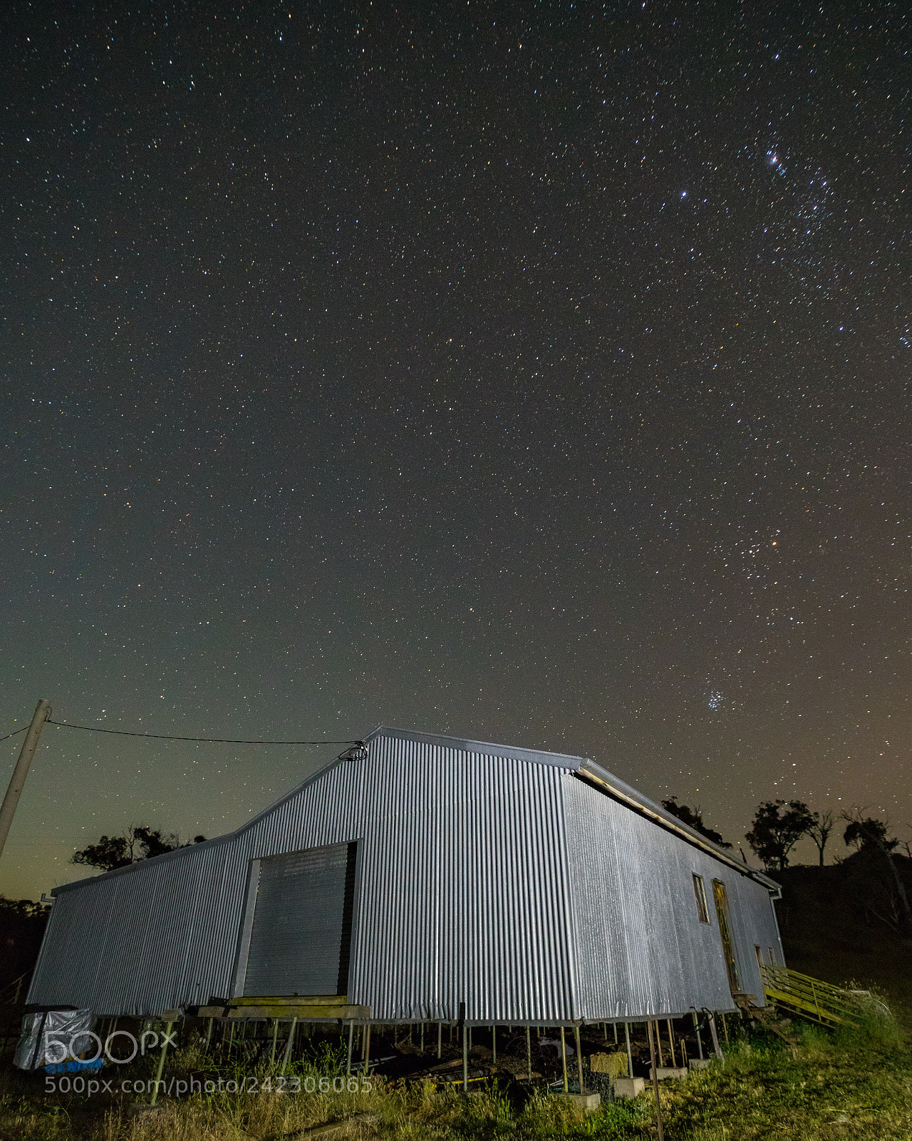 Canon EOS 6D Mark II sample photo. Shearing shed at midnight photography