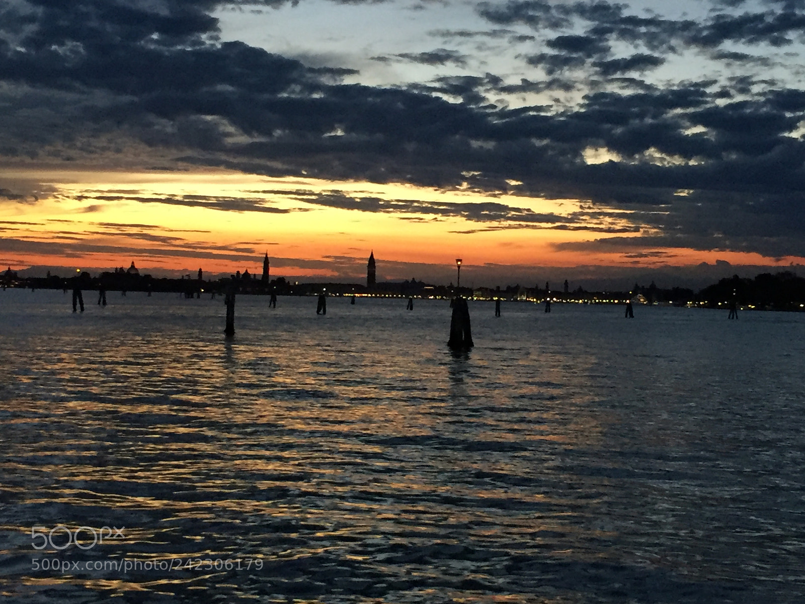 Apple iPhone 6 sample photo. Tramonto a venezia photography