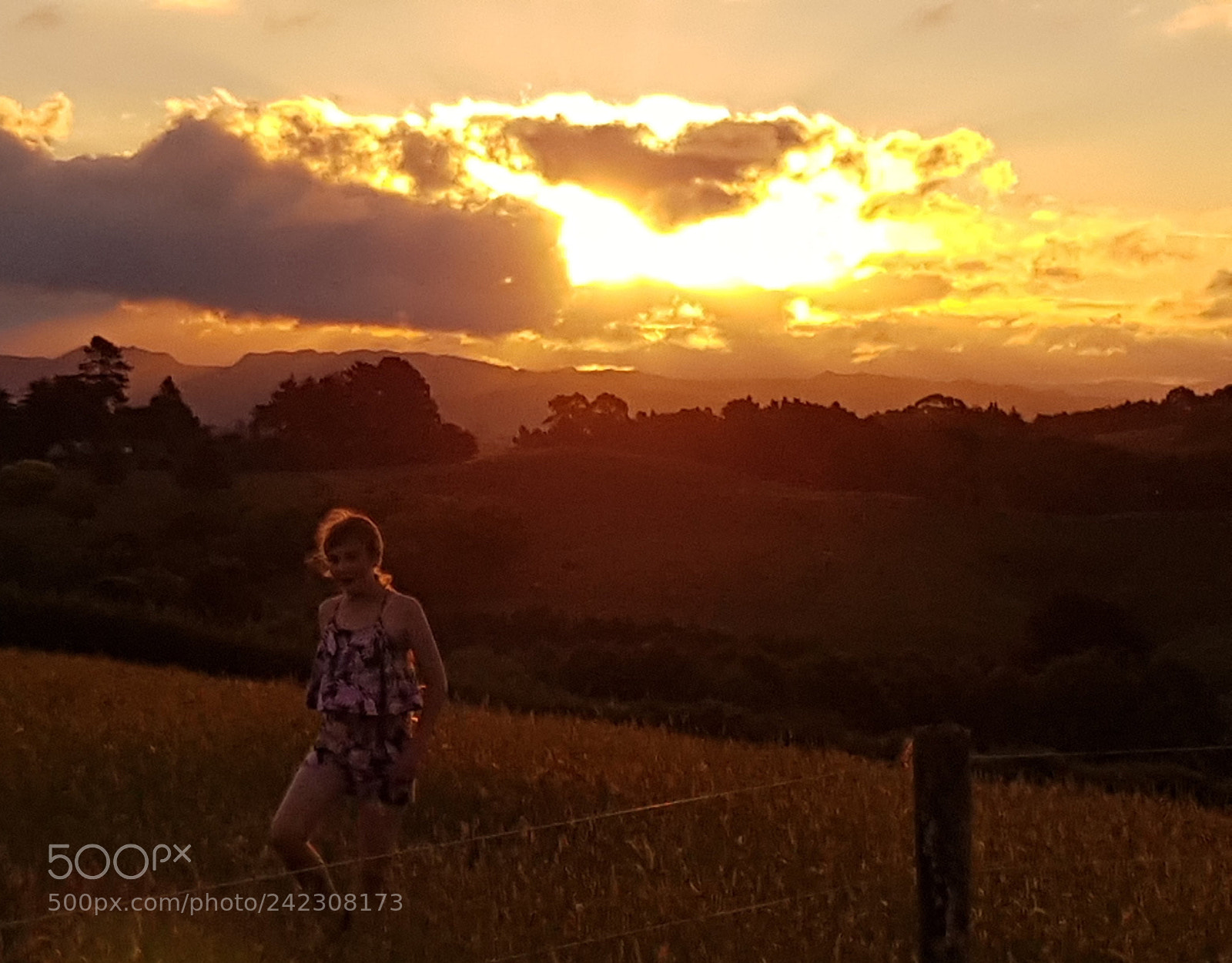 Samsung Galaxy S8 sample photo. Walk at dusk photography
