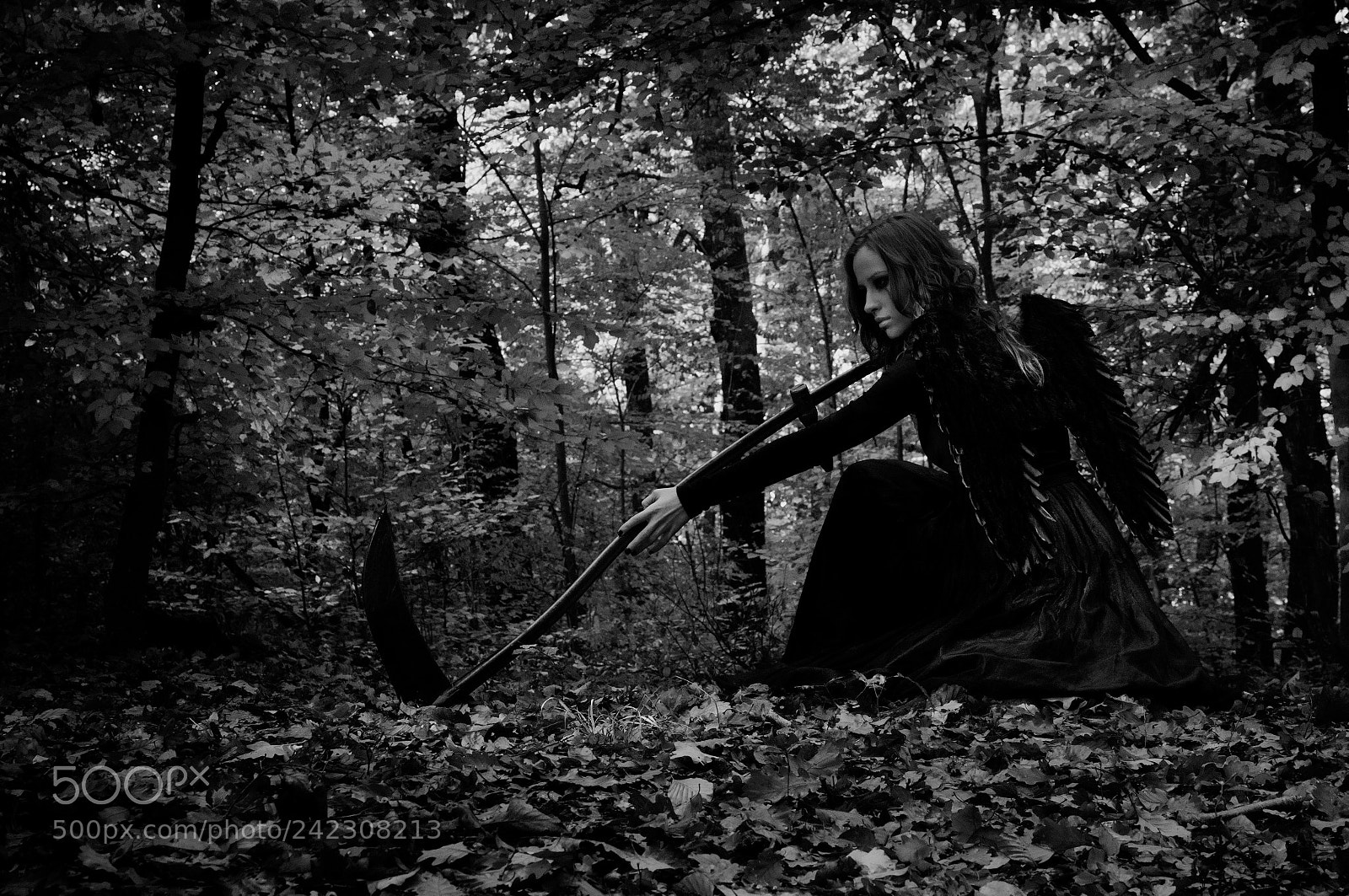 Nikon D300 sample photo. Dark angel 08 photography